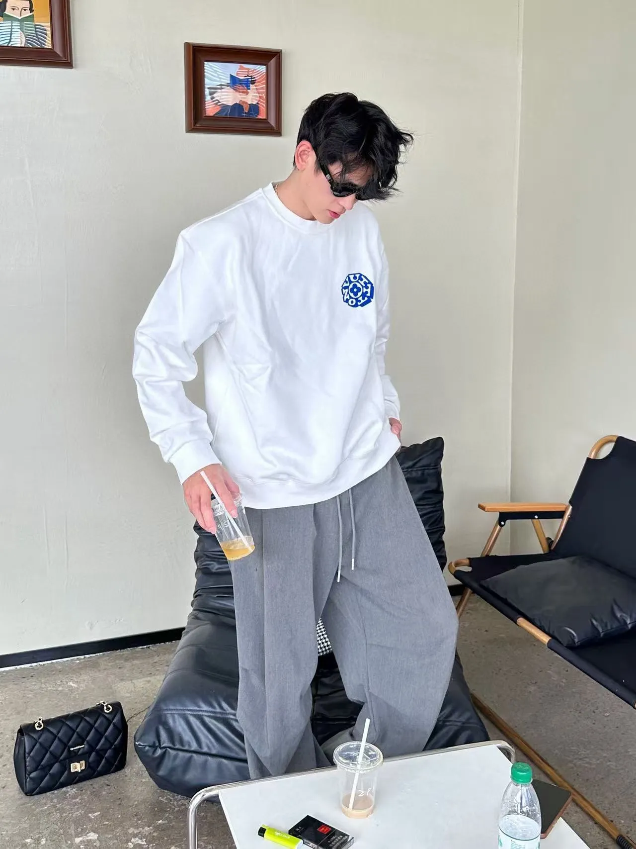 Louis Vuitton/ 25Fw Blue logo